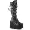 DemoniaCult - KERA200 Platform Boots - Black Product image